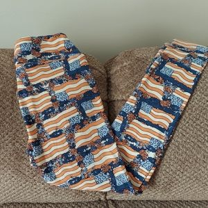 🧡 4 for $15! Nwot's Lularoe Americana OS Leggings